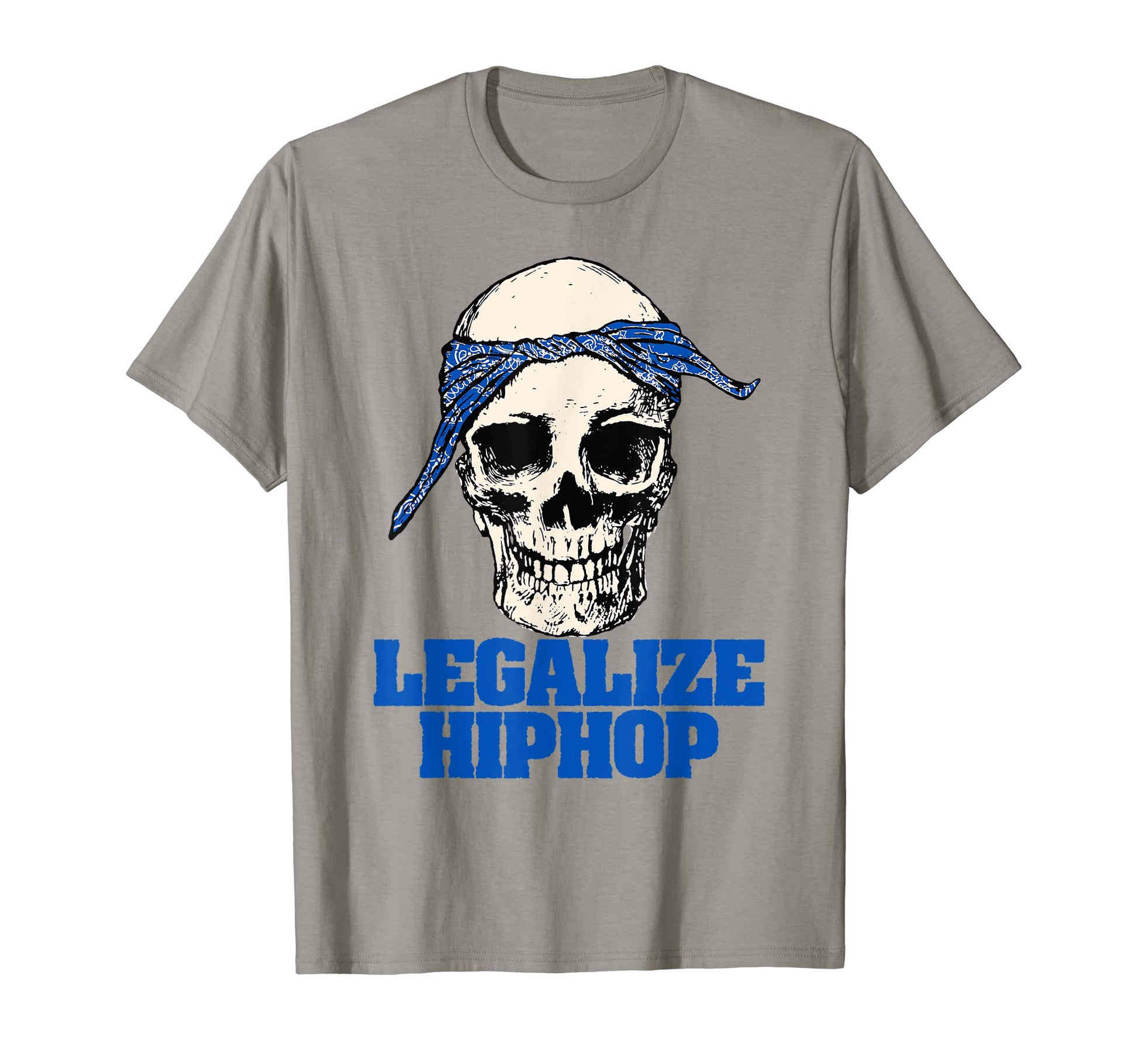 Legalize Hiphop Skull Do Rag Bandana Old T-Shirt - Minimalist Print Unisex - T-Shirt, Sweatshirt, Hoodie