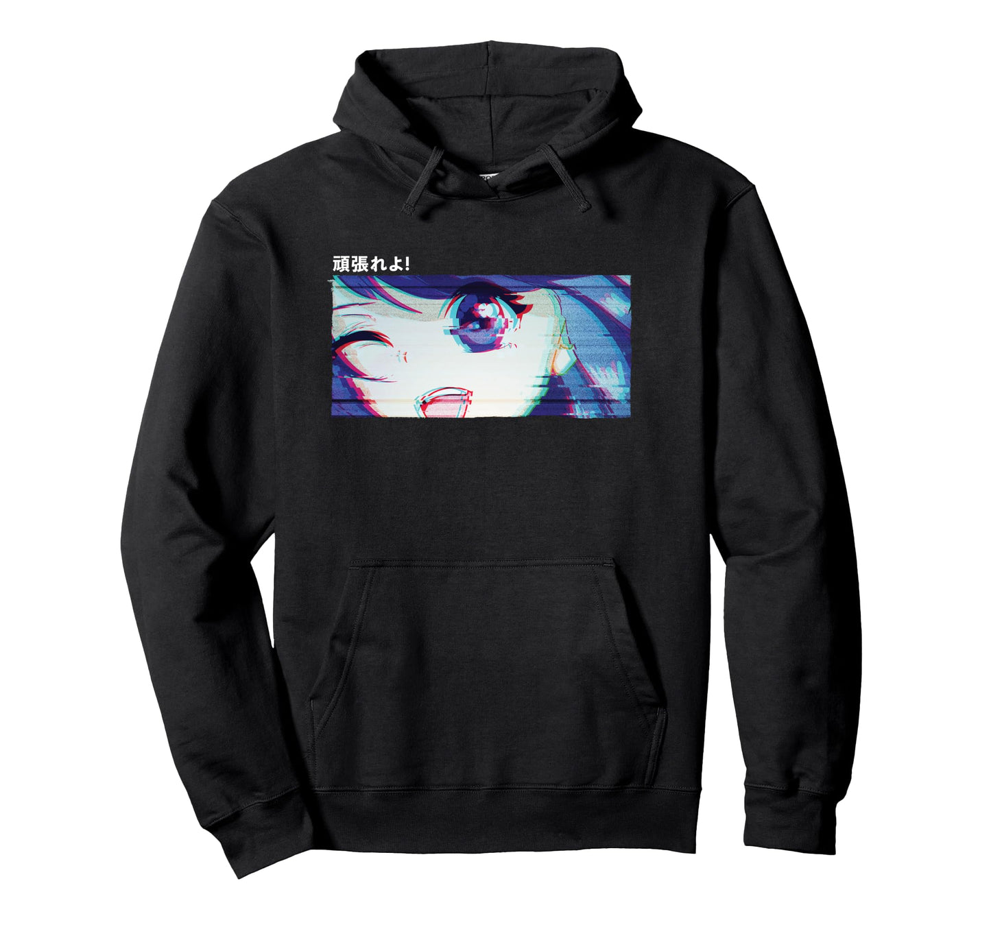 Anime Eyes Japan Culture Art Japanese Hoodie - Novelty Apparel Unisex - T-Shirt, Sweatshirt, Hoodie