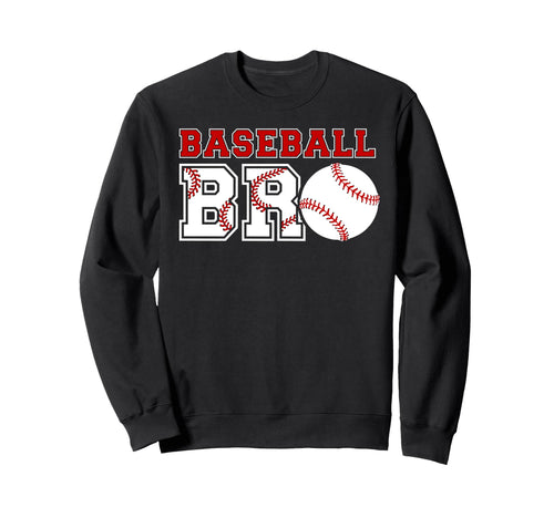 Baseball Bro Proud Baseball Sweatshirt - Novelty Apparel for Adults - T-Shirt, Sweatshirt, Hoodie