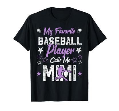 My Favorite Baseball Player T-Shirt - Casual Everyday Wear for Adults - T-Shirt, Sweatshirt, Hoodie