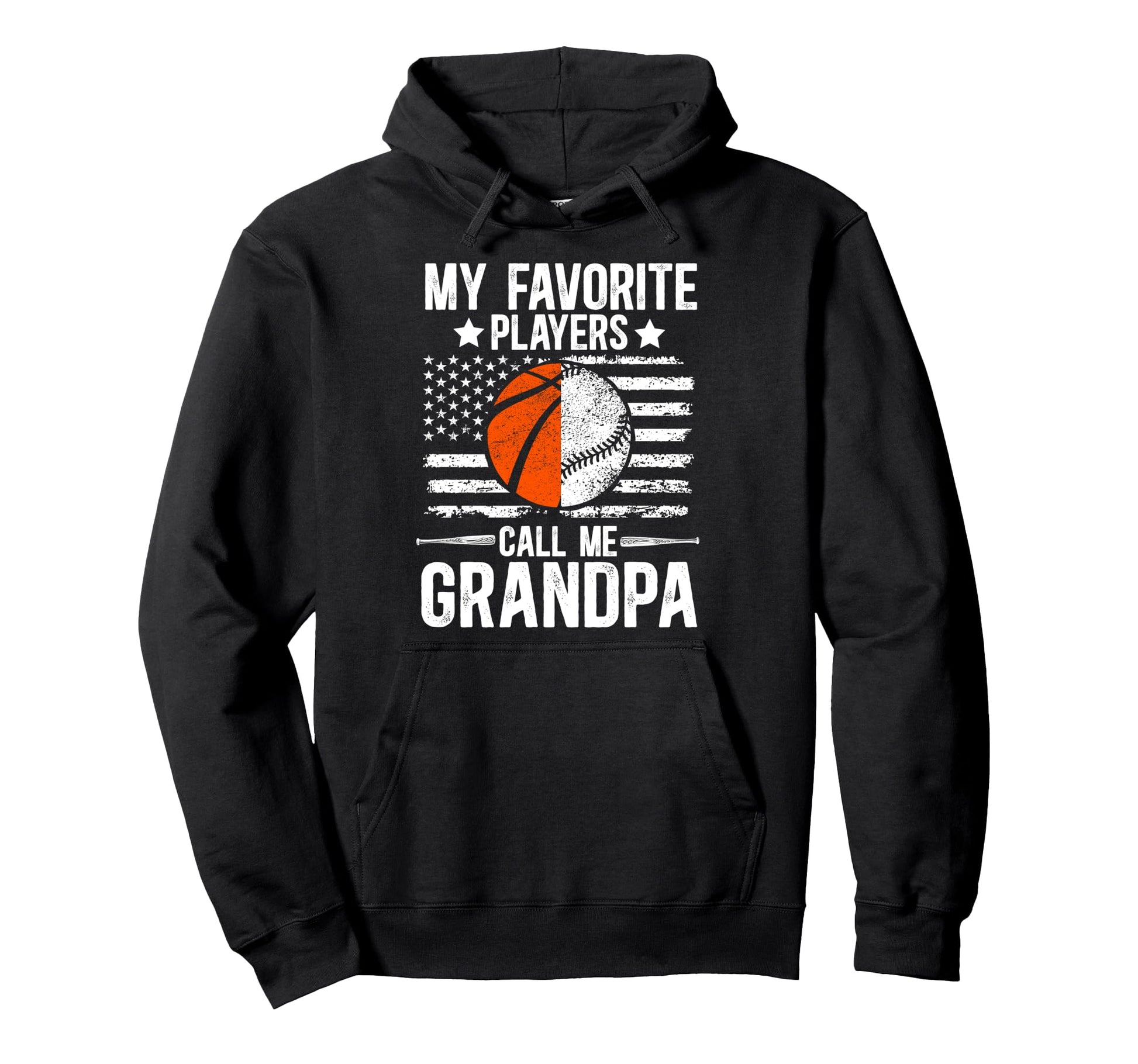 Favorite Players Call Me Grandpa Hoodie - Minimalist Print Unisex - T-Shirt, Sweatshirt, Hoodie