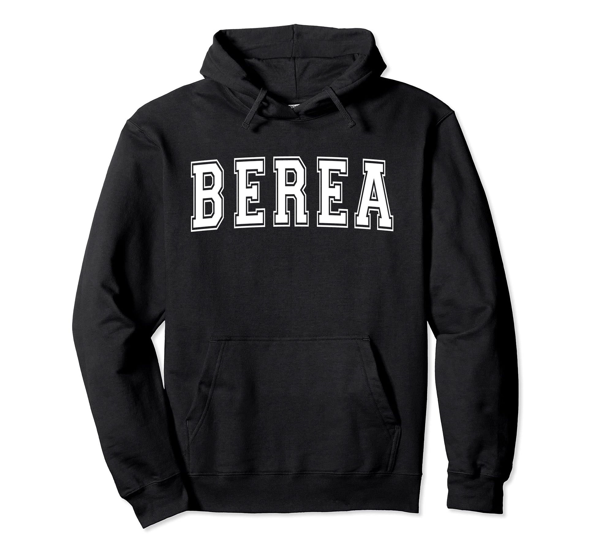 Berea Oh Ohio Usa Sports Varsity Hoodie - Minimalist Print for Adults - T-Shirt, Sweatshirt, Hoodie