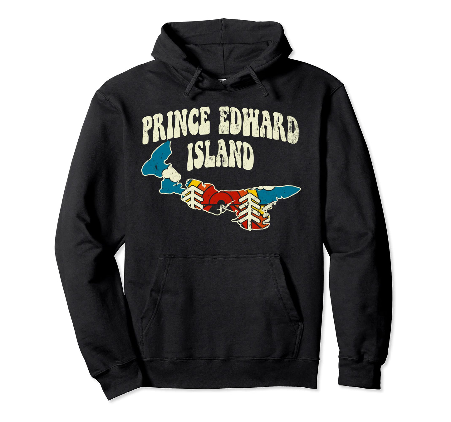Prince Edward Island Province Hoodie - Fun Novelty Design for Adults - T-Shirt, Sweatshirt, Hoodie