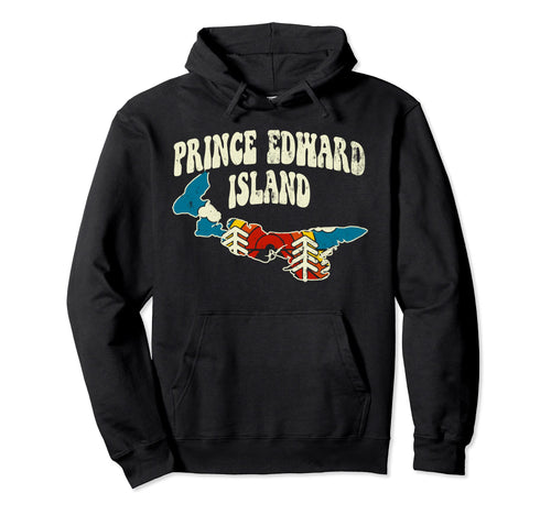 Prince Edward Island Province Hoodie - Fun Novelty Design for Adults - T-Shirt, Sweatshirt, Hoodie