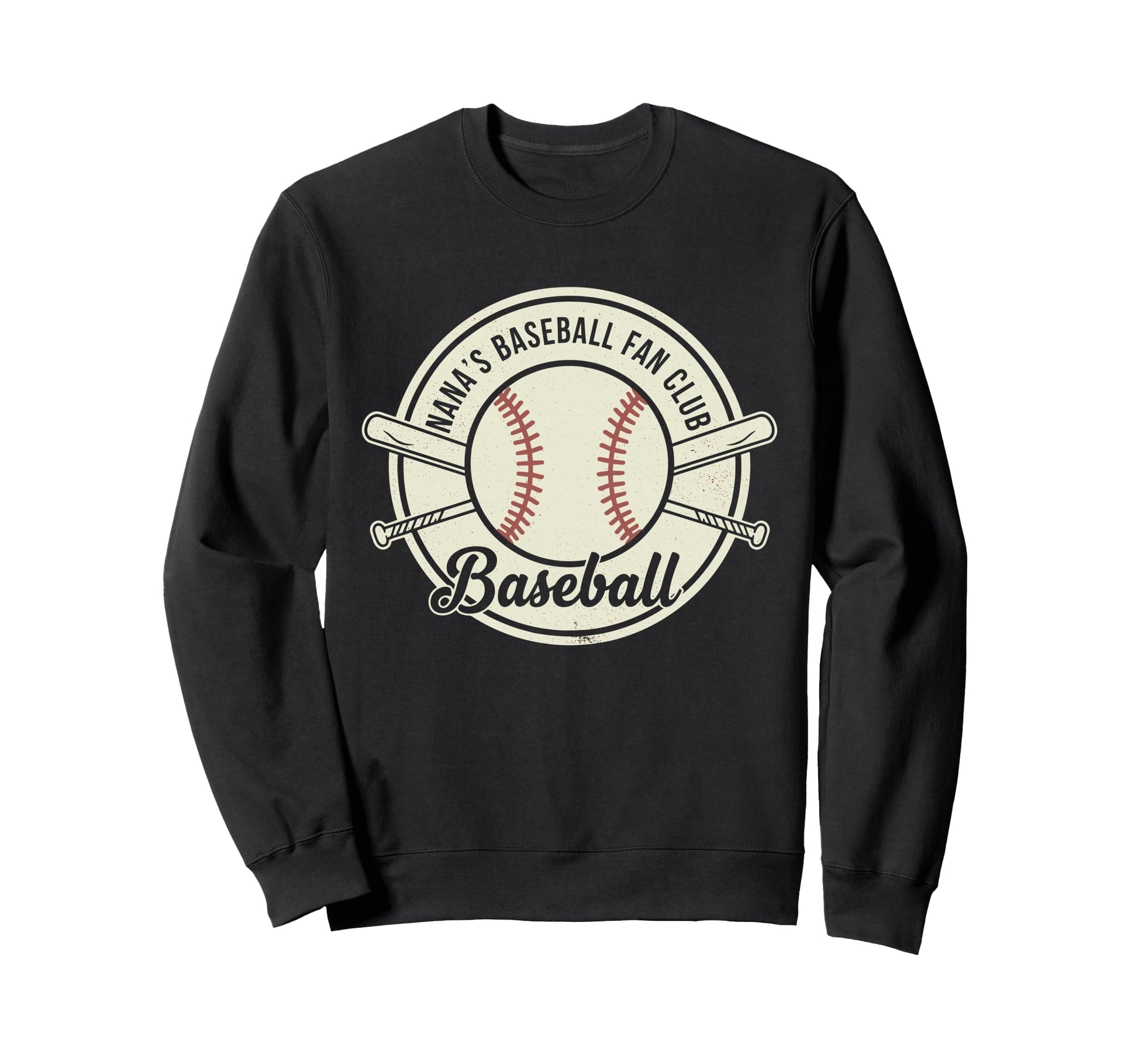 Nana Baseball Fan Club Grandma Sweatshirt - Streetwear Style for Adults - T-Shirt, Sweatshirt, Hoodie