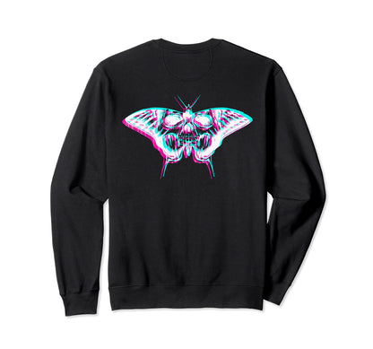 Aesthetic Pastel Goth Butterfly Sweatshirt - Novelty Apparel Men Women - T-Shirt, Sweatshirt, Hoodie