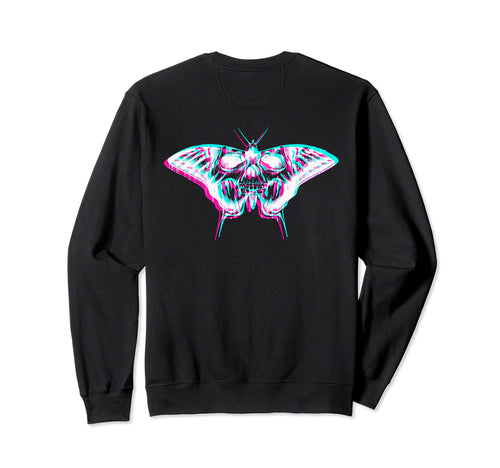 Aesthetic Pastel Goth Butterfly Sweatshirt - Novelty Apparel Men Women - T-Shirt, Sweatshirt, Hoodie