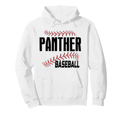 Panther Baseball Mom Sports Game Day Hoodie - Novelty Apparel Unisex - T-Shirt, Sweatshirt, Hoodie