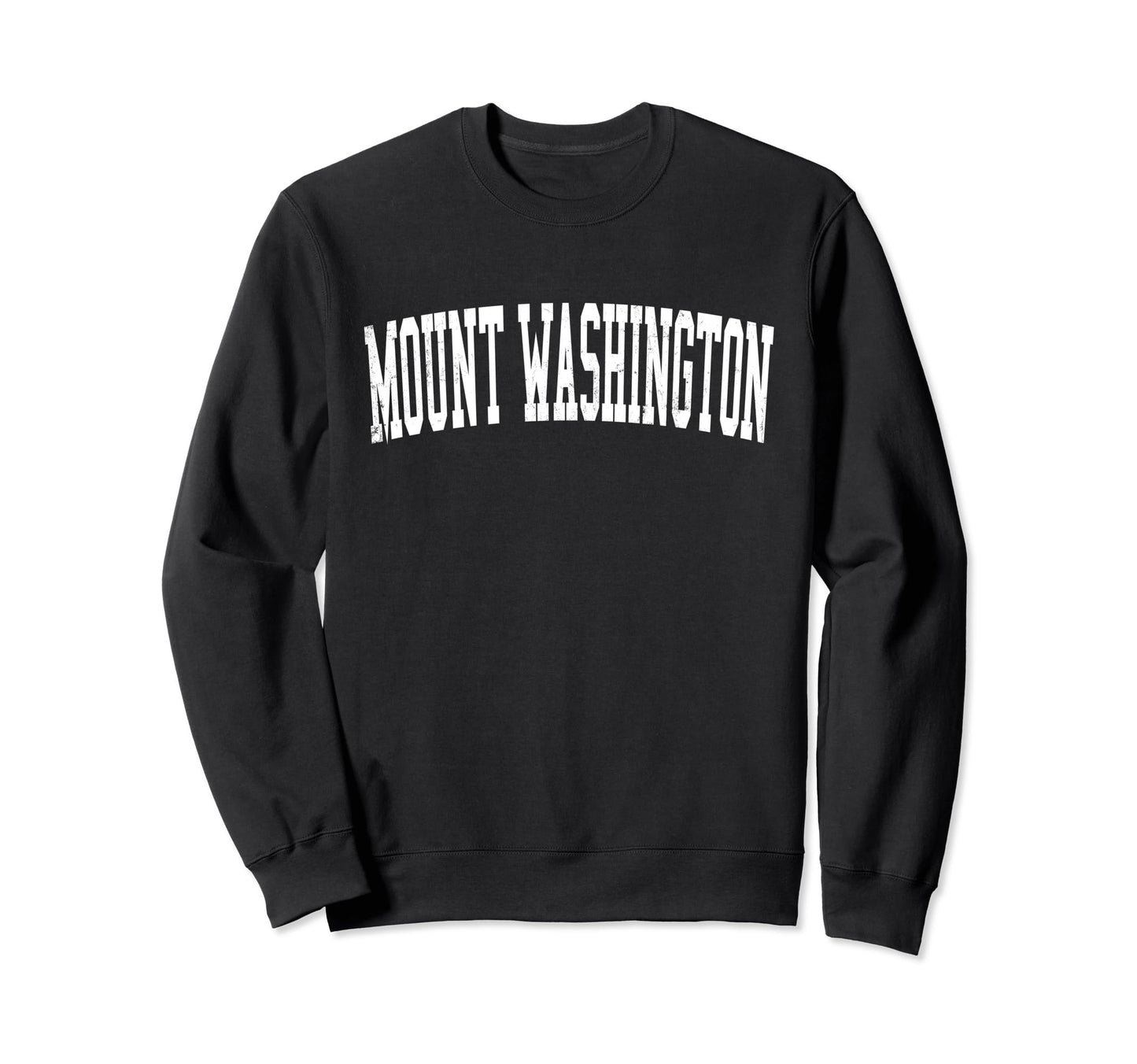 Mount Washington Ky Distressed White Sweatshirt - Custom Art Print Unisex - T-Shirt, Sweatshirt, Hoodie