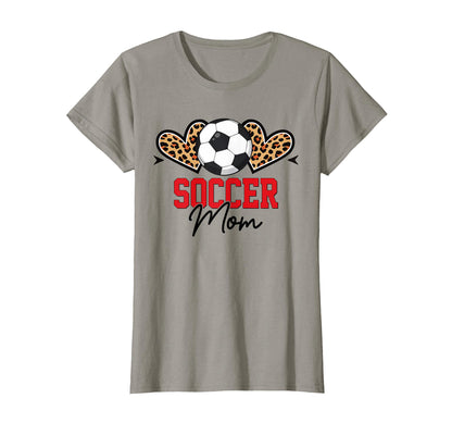 Soccer Mom Womens Soccer Game Day T-Shirt - Aesthetic Graphic for Adults - T-Shirt, Sweatshirt, Hoodie