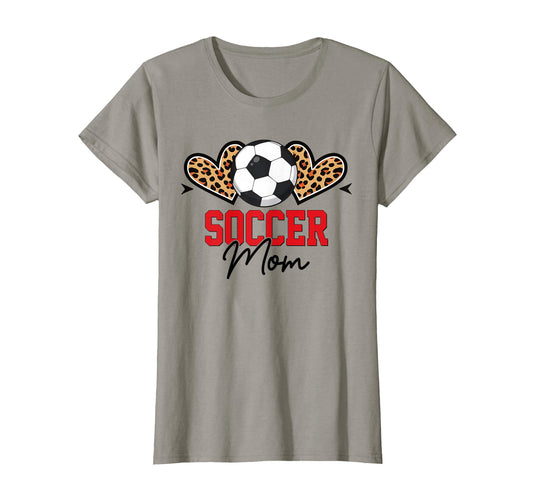 Soccer Mom Womens Soccer Game Day T-Shirt - Aesthetic Graphic for Adults - T-Shirt, Sweatshirt, Hoodie