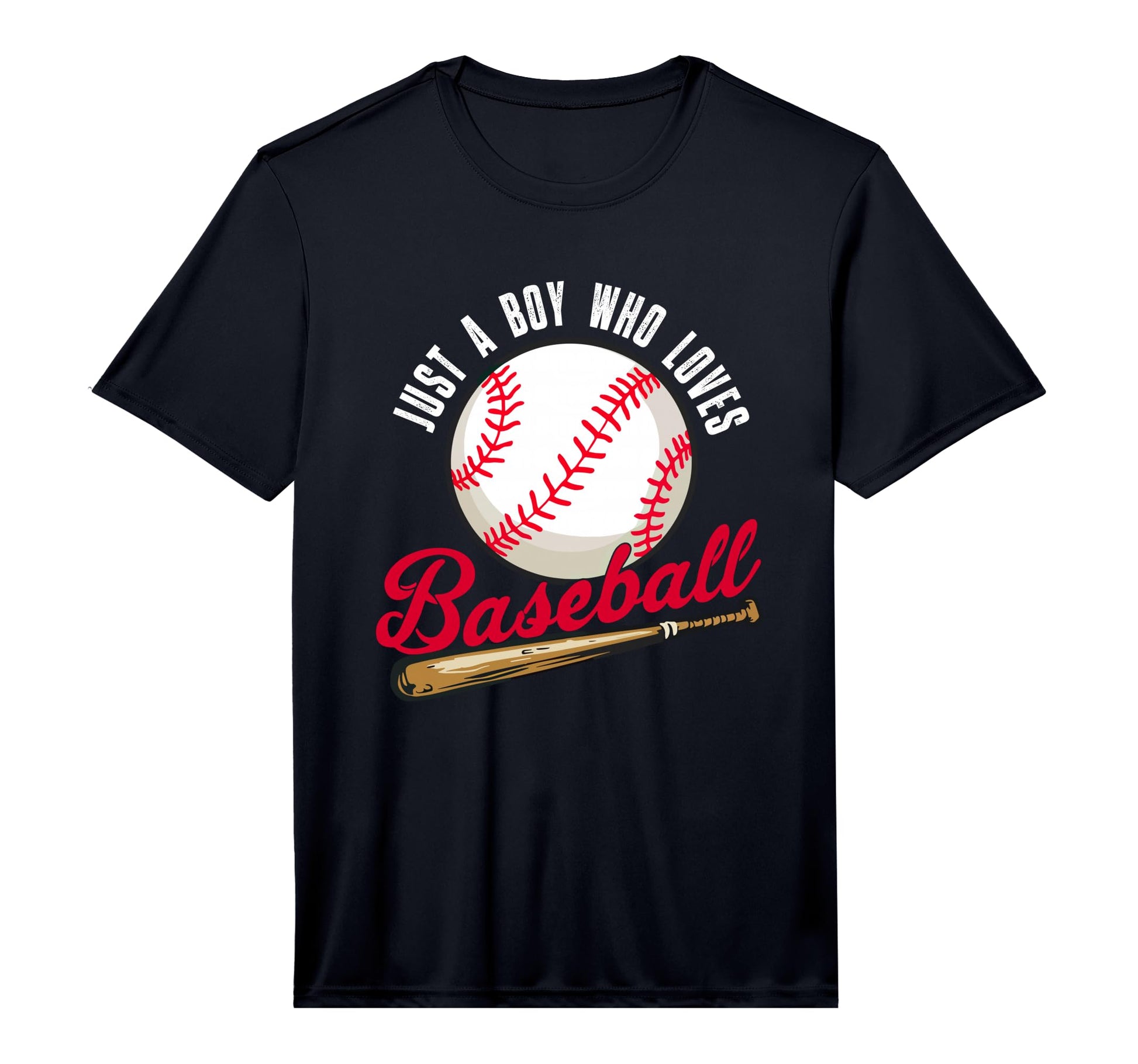 Just Who Loves Baseball Player Funny T-Shirt - Minimalist Print Unisex - T-Shirt, Sweatshirt, Hoodie