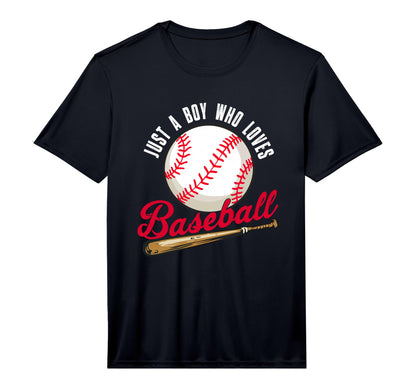 Just Who Loves Baseball Player Funny T-Shirt - Minimalist Print Unisex - T-Shirt, Sweatshirt, Hoodie
