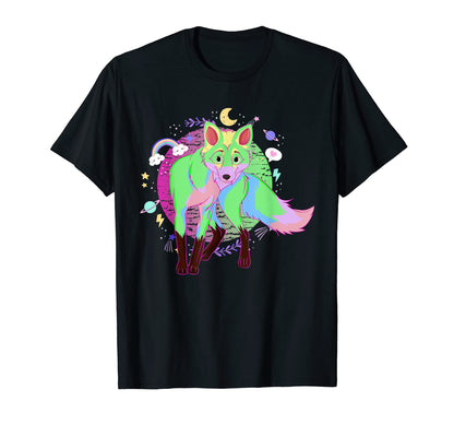 Japanese Aesthetic Animal Vaporwave 90S T-Shirt - Minimalist Print Unisex - T-Shirt, Sweatshirt, Hoodie