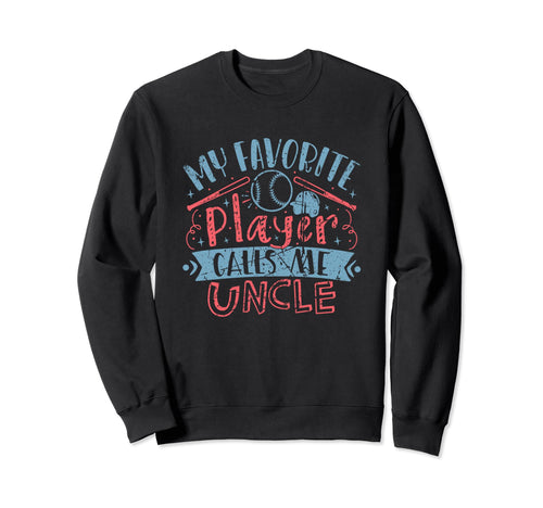 My Favorite Baseball Softball Sweatshirt - Fun Novelty Design for Adults - T-Shirt, Sweatshirt, Hoodie