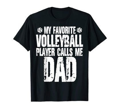 Mens My Favorite Volleyball T-Shirt - Casual Everyday Wear for Adults - T-Shirt, Sweatshirt, Hoodie