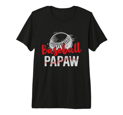 Mens Baseball Papaw Fathers Day Dad T-Shirt - Fun Novelty Design Unisex - T-Shirt, Sweatshirt, Hoodie
