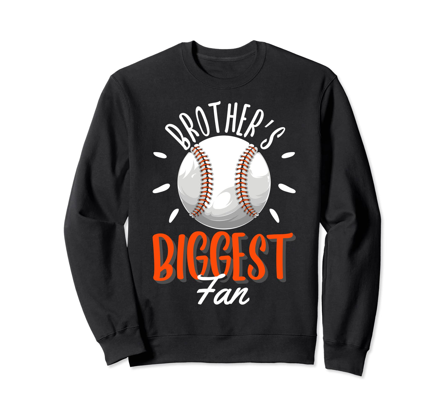 Baseball Brother Sports Sweatshirt - Aesthetic Graphic Unisex - T-Shirt, Sweatshirt, Hoodie