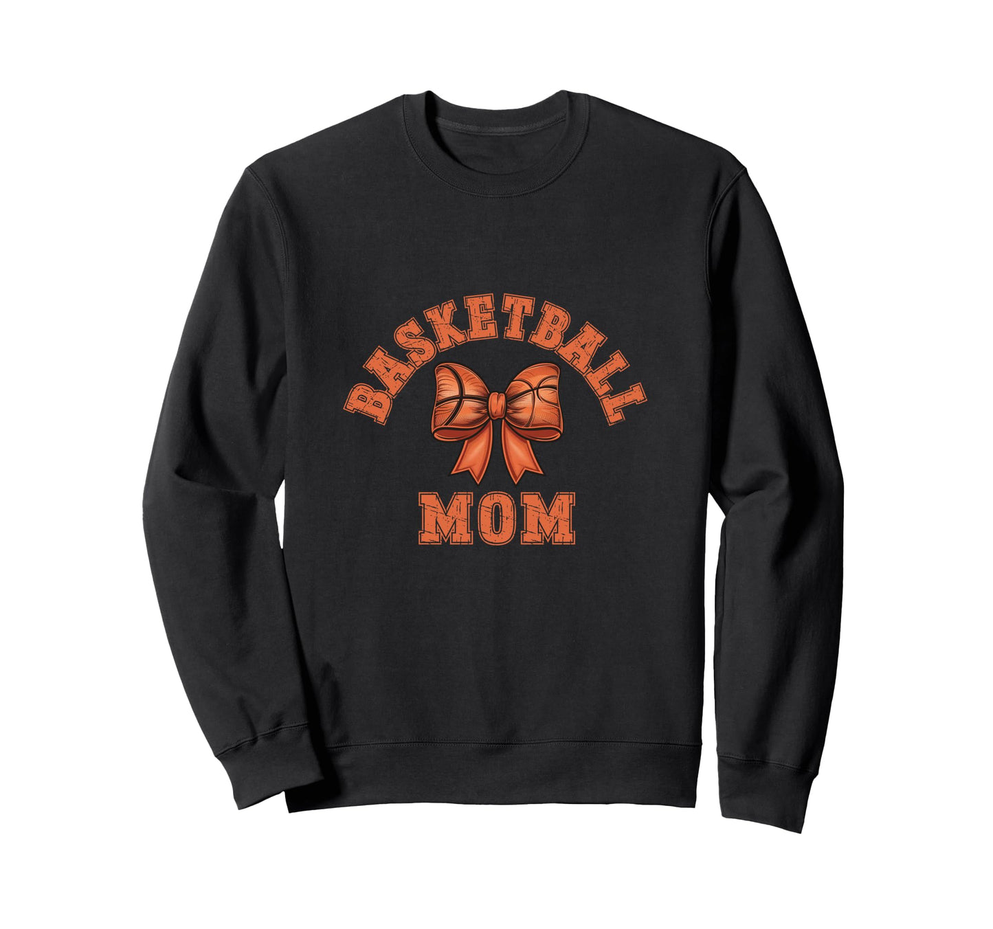 Coquette Basketball Mom Bow Game Day Sweatshirt - Streetwear Style Unisex - T-Shirt, Sweatshirt, Hoodie
