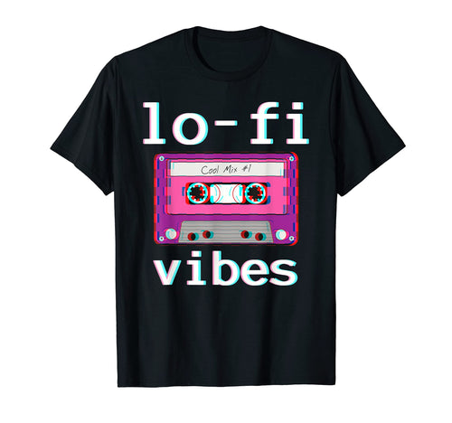 Low Fidelity Music Aesthetic Tape Lo T-Shirt - Unique Graphic for Adults - T-Shirt, Sweatshirt, Hoodie