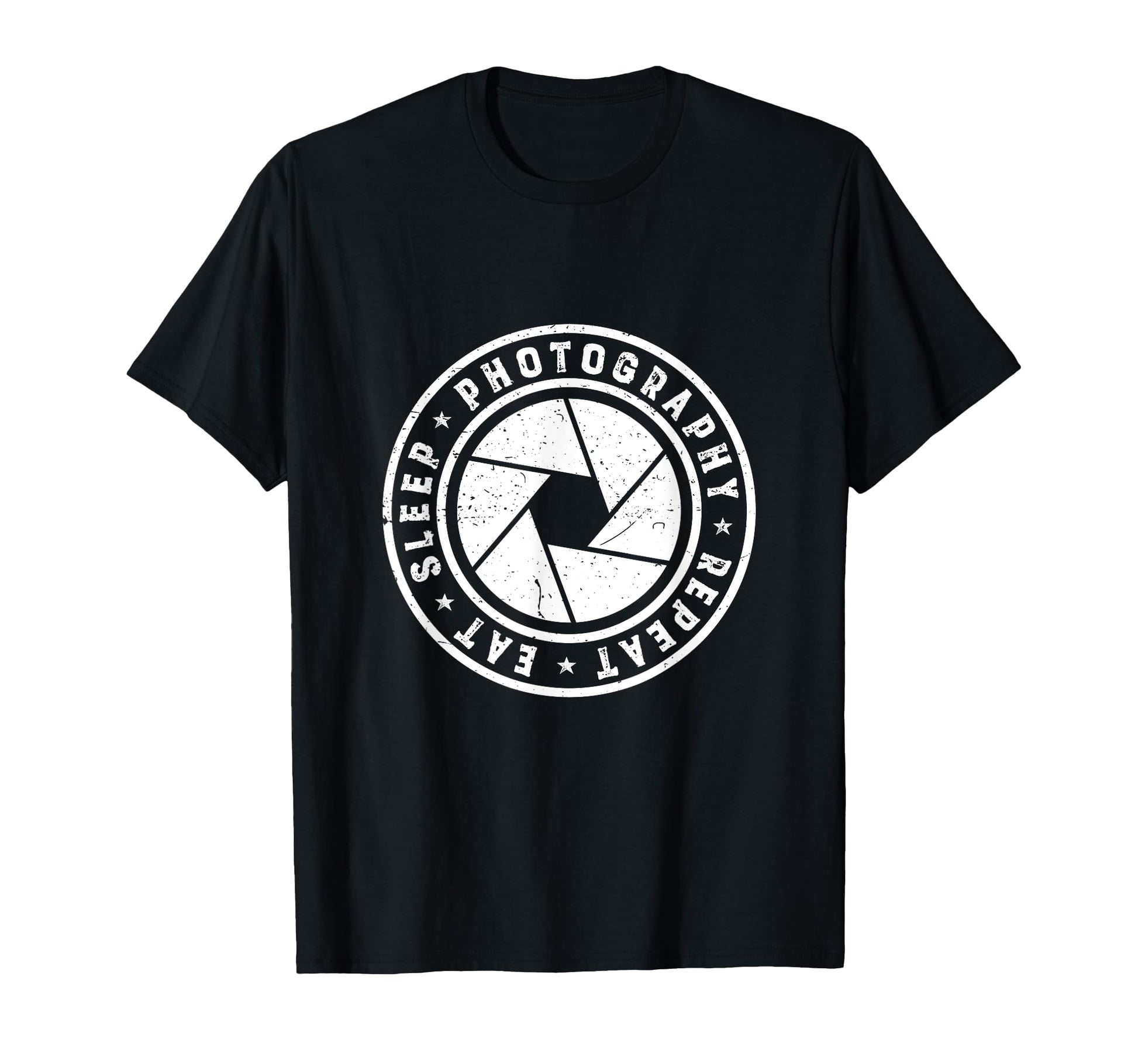 Eat Sleep Photography Repeat Camera T-Shirt - Graphic Print Men Women - T-Shirt, Sweatshirt, Hoodie