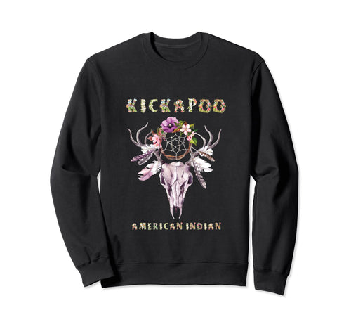 Kickapoo American Indian Tribe Sweatshirt - Aesthetic Graphic for Adults - T-Shirt, Sweatshirt, Hoodie