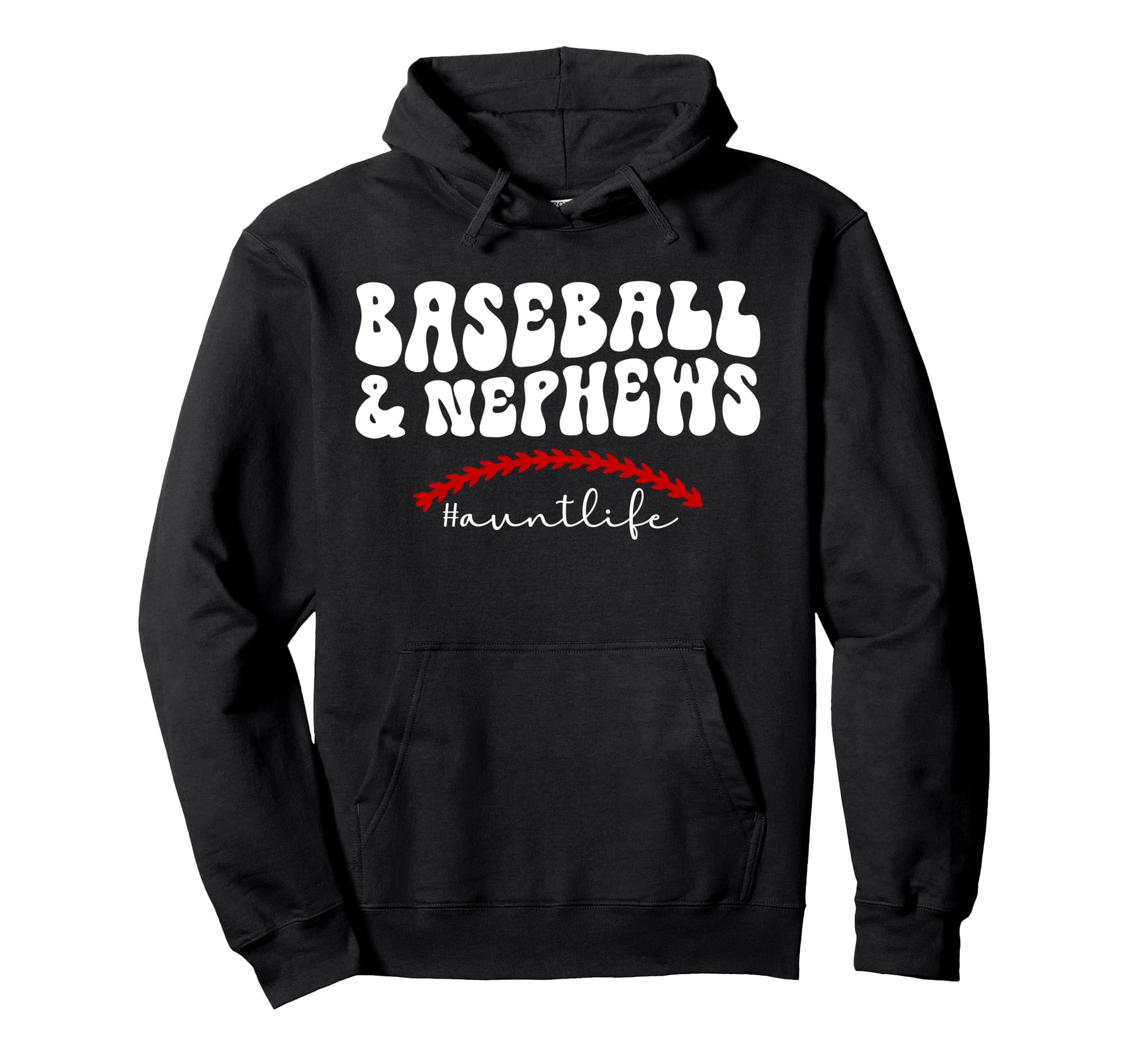 Baseball Aunt Life Aunt Baseball Player Hoodie - Unique Graphic Unisex - T-Shirt, Sweatshirt, Hoodie