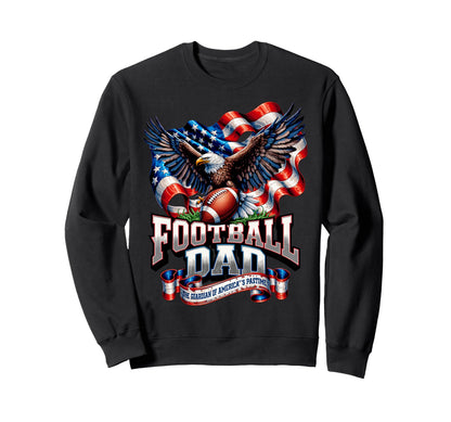 Usa Flag Proud American Football Sweatshirt - Unique Graphic Men Women - T-Shirt, Sweatshirt, Hoodie