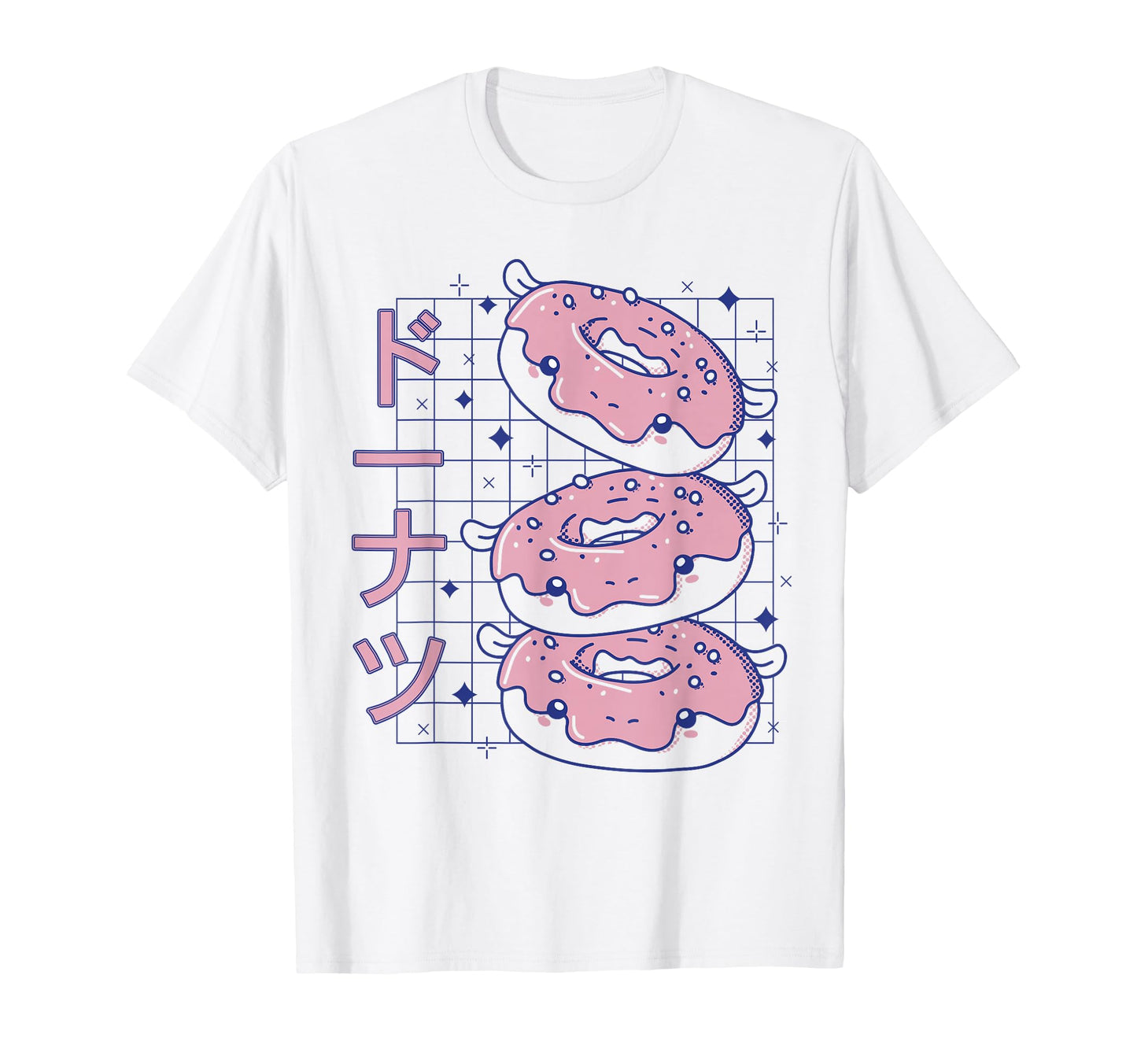Kawaii Japanese Donut Pastel Vaporwave T-Shirt - Aesthetic Graphic Unisex - T-Shirt, Sweatshirt, Hoodie