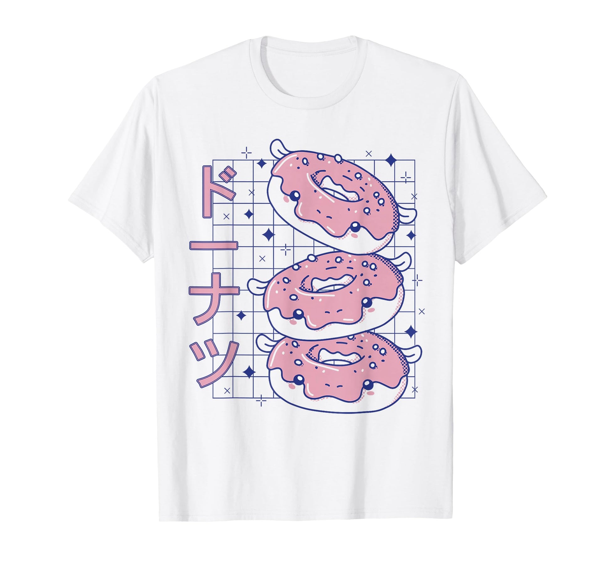 Kawaii Japanese Donut Pastel Vaporwave T-Shirt - Aesthetic Graphic Unisex - T-Shirt, Sweatshirt, Hoodie