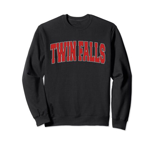 Twin Falls Id Idaho Varsity Sweatshirt - Casual Everyday Wear for Adults - T-Shirt, Sweatshirt, Hoodie