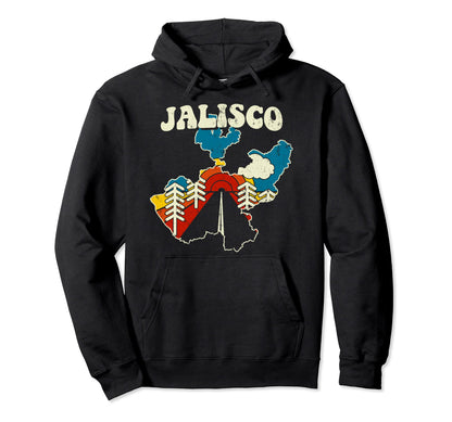 Jalisco Mexican State Rainbow Mexico Hoodie - Fun Novelty Design Men Women - T-Shirt, Sweatshirt, Hoodie