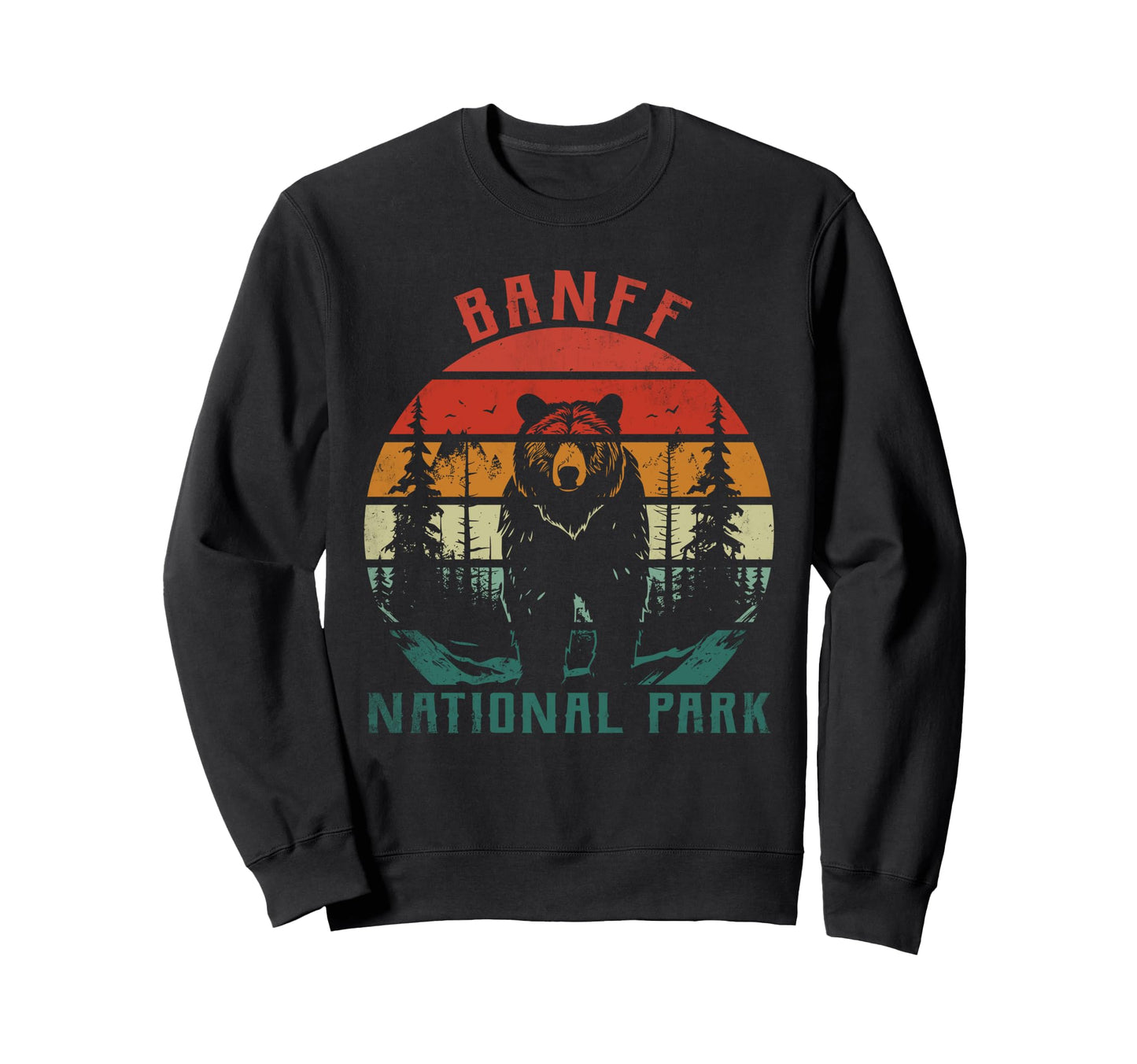 Banff National Park Canada Sweatshirt - Casual Everyday Wear Men Women - T-Shirt, Sweatshirt, Hoodie