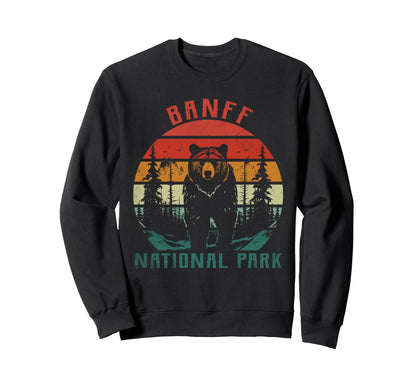 Banff National Park Canada Sweatshirt - Casual Everyday Wear Men Women - T-Shirt, Sweatshirt, Hoodie