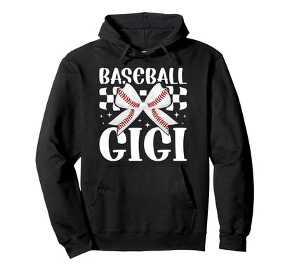 Baseball Gigi Coquette Gigi Baseball Hoodie - Minimalist Print Unisex - T-Shirt, Sweatshirt, Hoodie