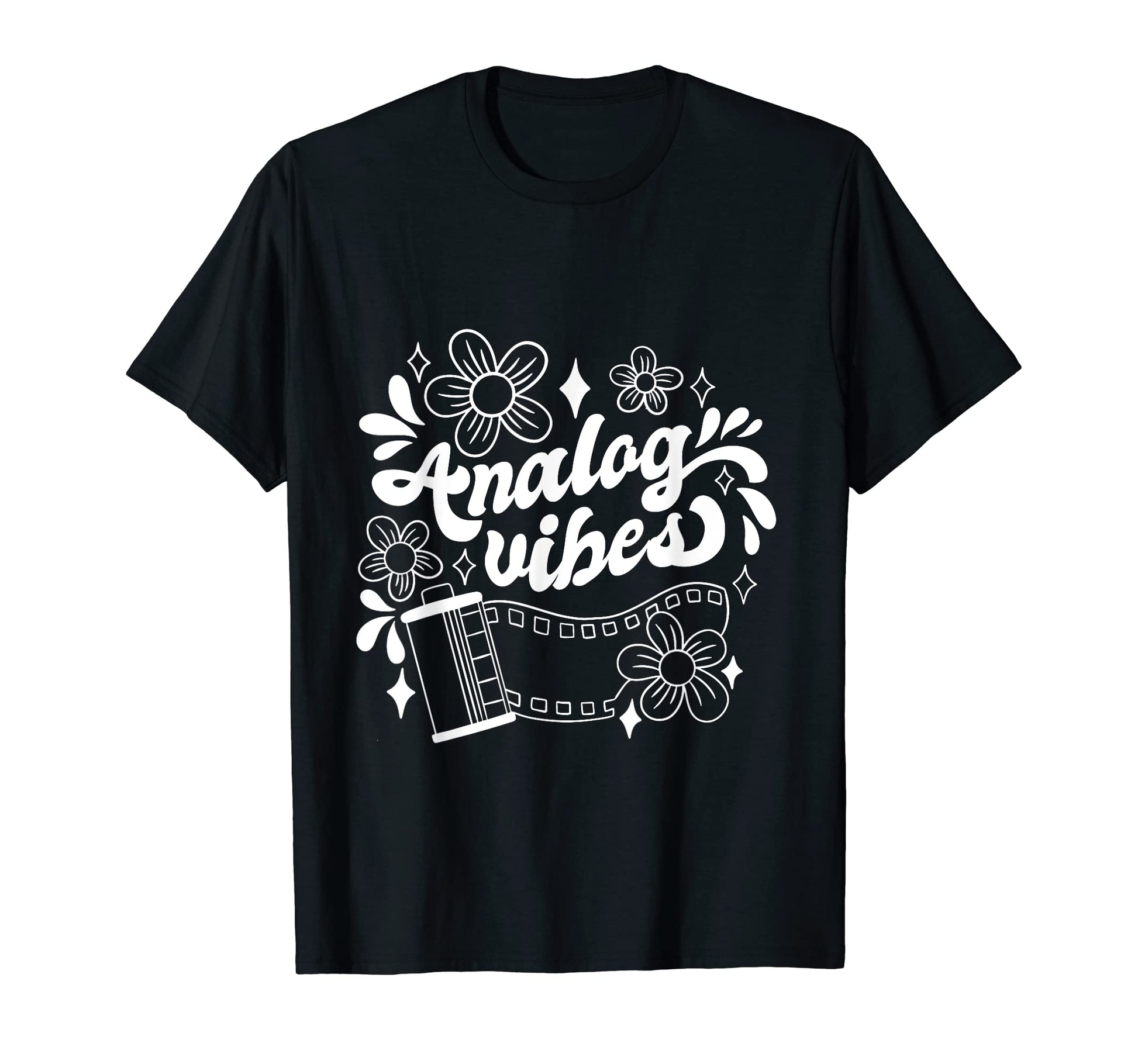 Analogue Vibes Camera Photography T-Shirt - Streetwear Style for Adults - T-Shirt, Sweatshirt, Hoodie