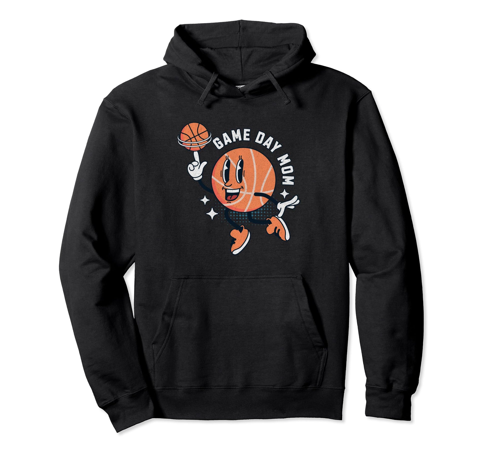 Basketball Game Day Mom Basketball Hoodie - Unique Graphic for Adults - T-Shirt, Sweatshirt, Hoodie