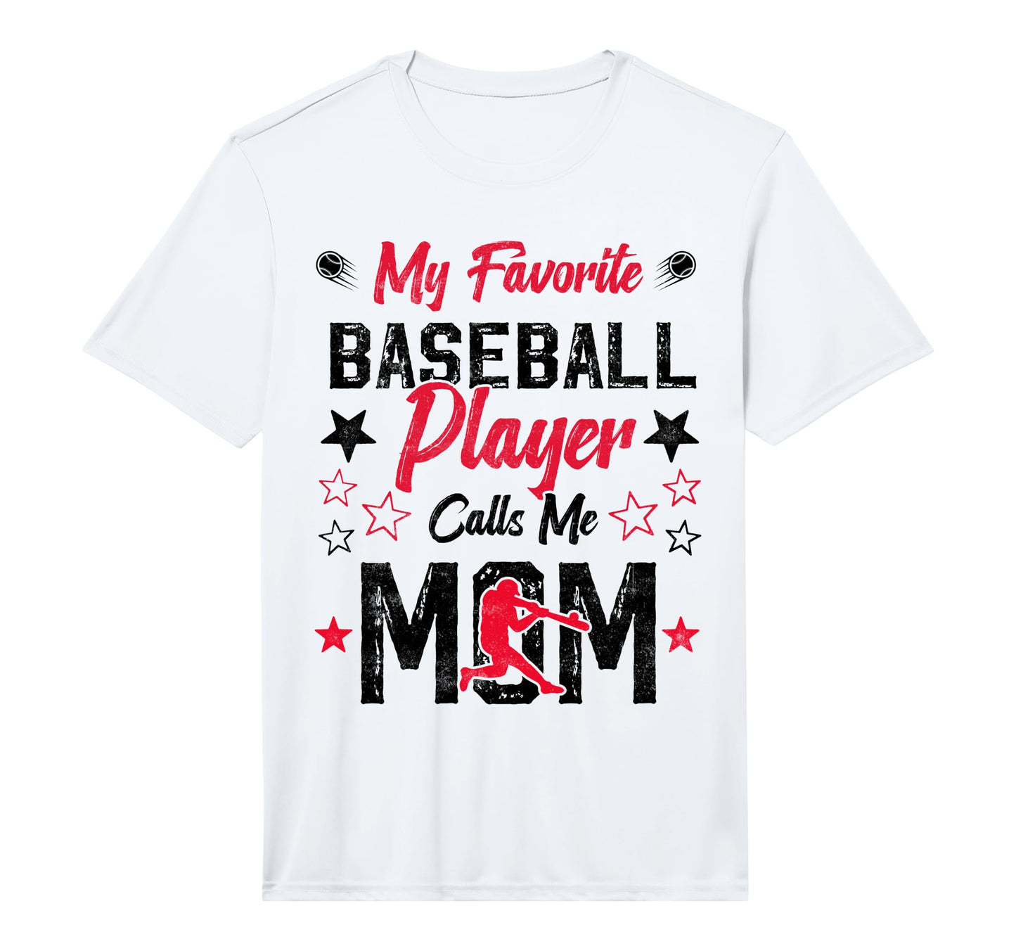 Mens My Favorite Baseball Player Calls T-Shirt - Minimalist Print Unisex - T-Shirt, Sweatshirt, Hoodie