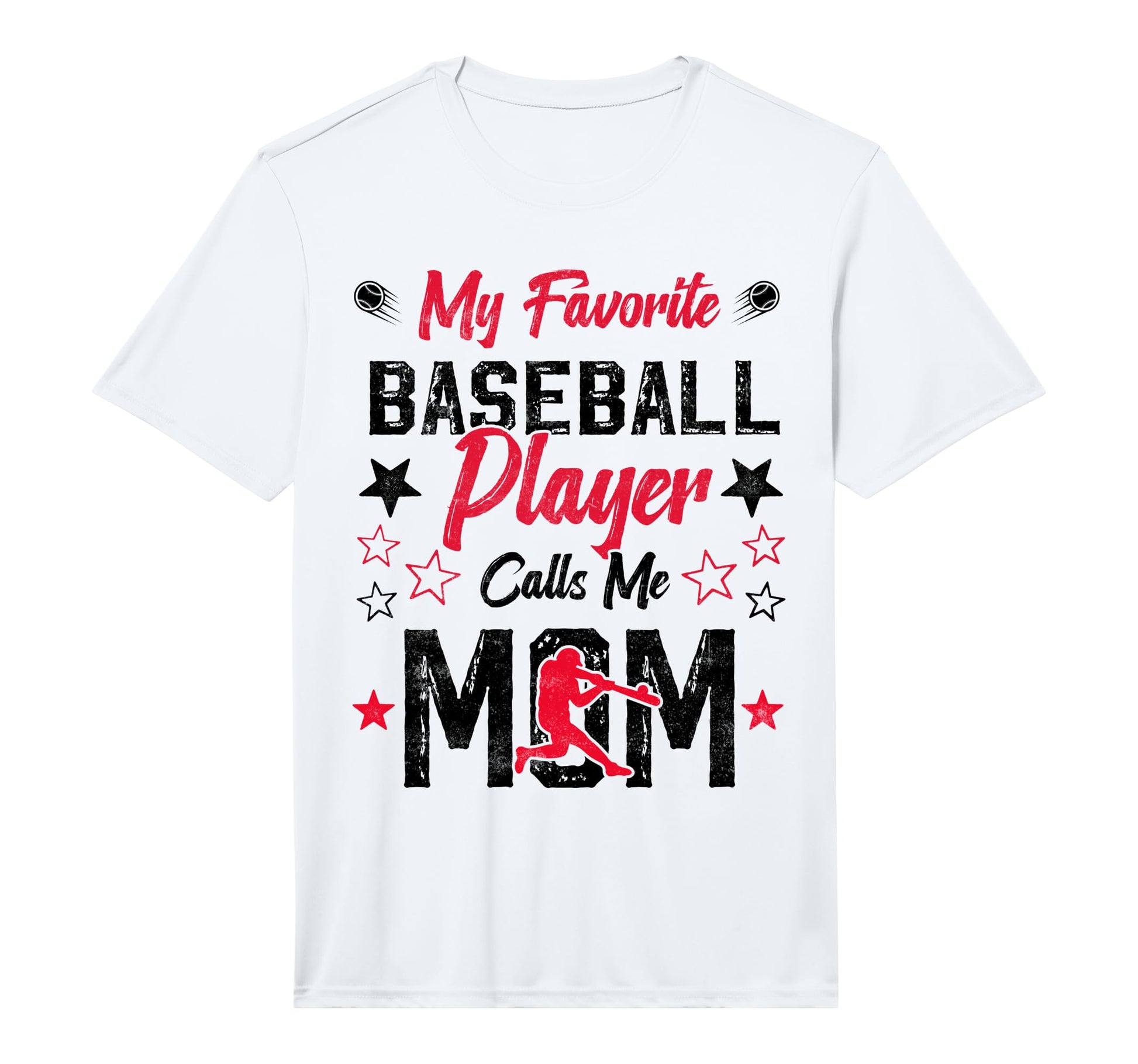 Mens My Favorite Baseball Player Calls T-Shirt - Minimalist Print Unisex - T-Shirt, Sweatshirt, Hoodie