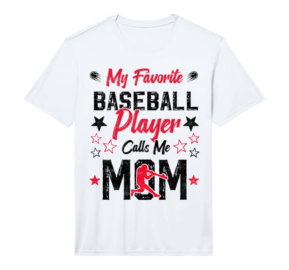 Mens My Favorite Baseball Player Calls T-Shirt - Minimalist Print Unisex - T-Shirt, Sweatshirt, Hoodie