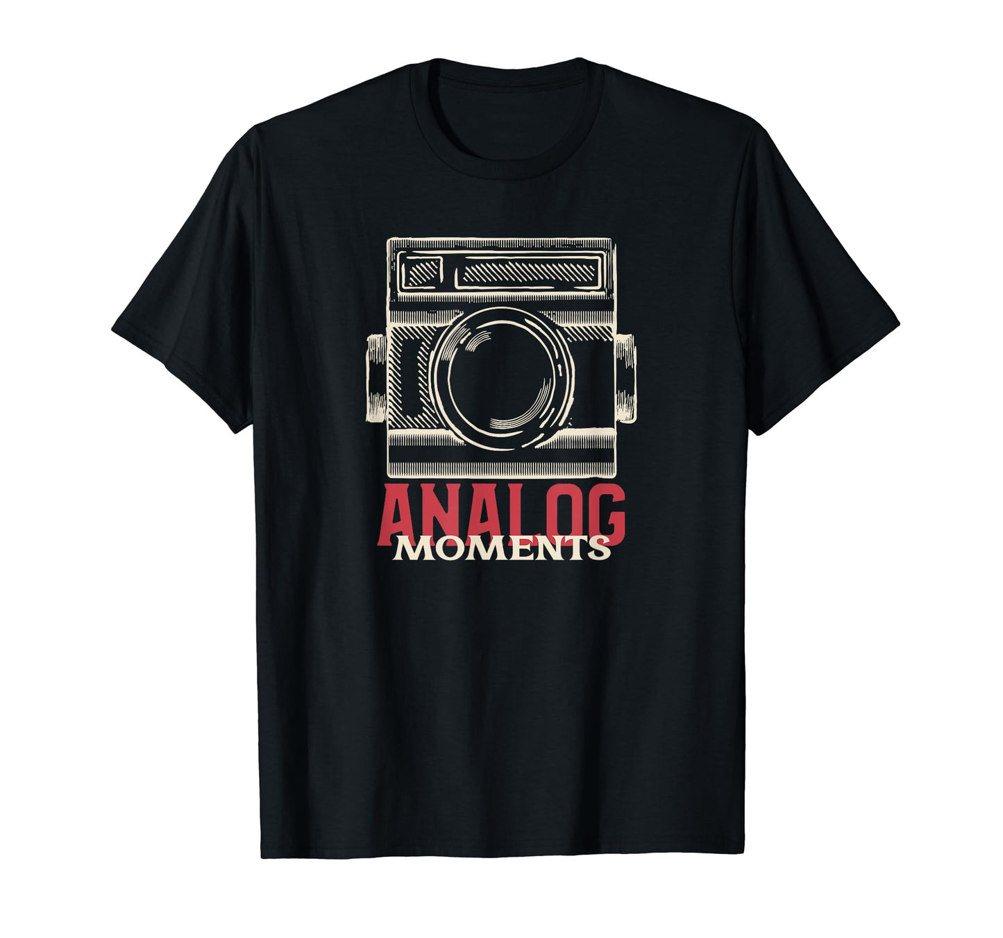 Analog Moments Camera T-Shirt - Trendy Graphic Men Women - T-Shirt, Sweatshirt, Hoodie