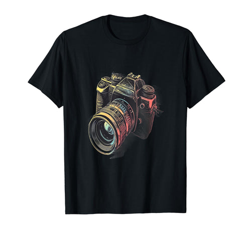 Photography Photographer Photos Camera T-Shirt - Unique Graphic Men Women - T-Shirt, Sweatshirt, Hoodie