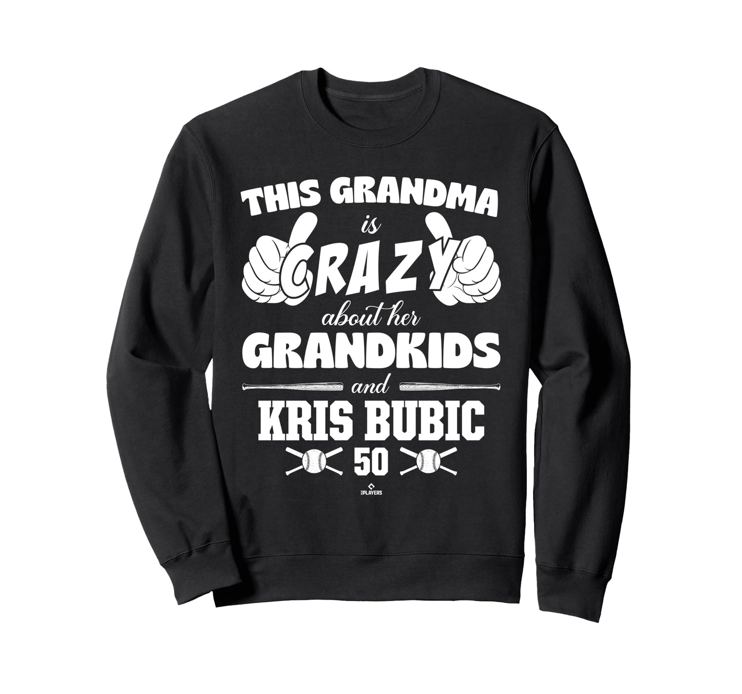 Grandma Crazy Kris Bubic Kansas Sweatshirt - Trendy Graphic for Adults - T-Shirt, Sweatshirt, Hoodie