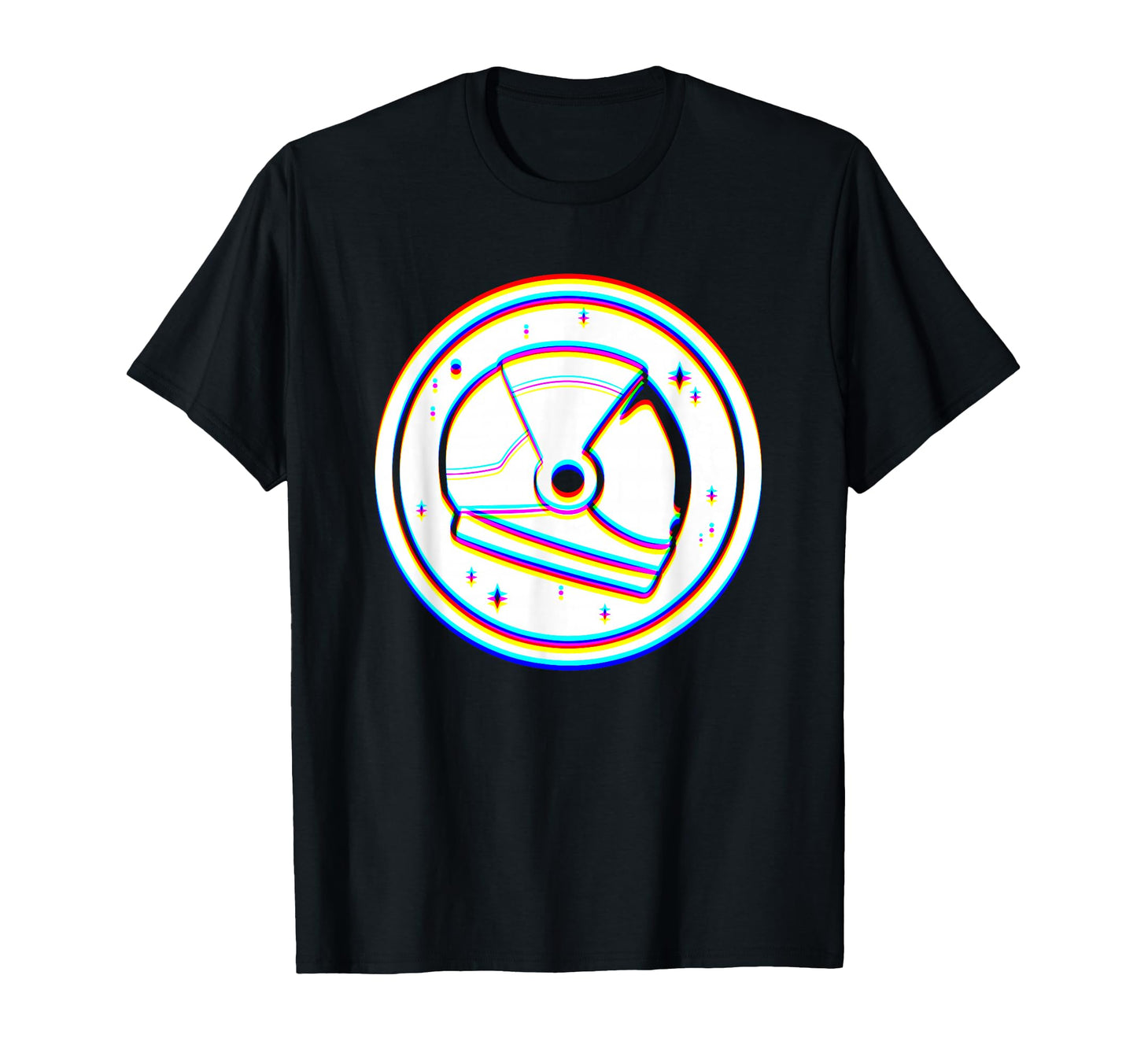 Glitch Art Edm Rave Optical Illusion T-Shirt - Custom Art Print Unisex - T-Shirt, Sweatshirt, Hoodie