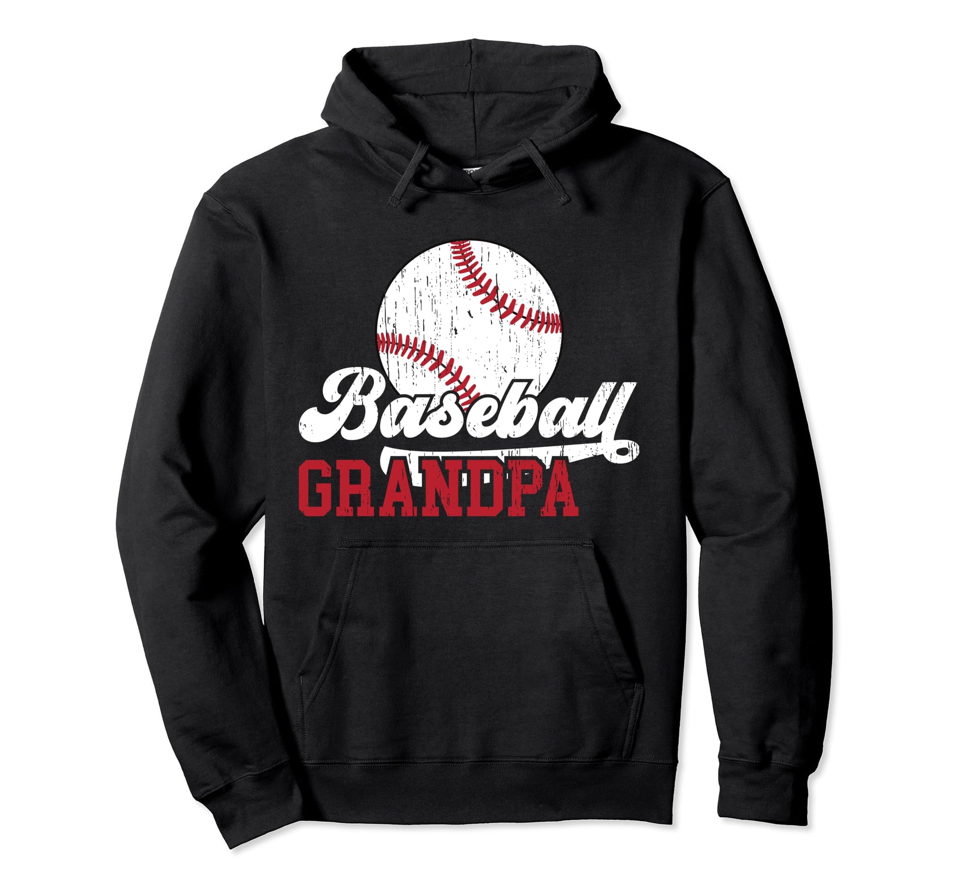 Baseball Grandpa Baseball Player Hoodie - Fun Novelty Design Unisex - T-Shirt, Sweatshirt, Hoodie