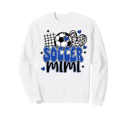 Soccer Mimi Leopard Funny Soccer Sweatshirt - Minimalist Print for Adults - T-Shirt, Sweatshirt, Hoodie