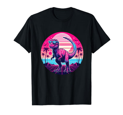 Retrowave Synthwave Aesthetic T-Shirt - Casual Everyday Wear Men Women - T-Shirt, Sweatshirt, Hoodie