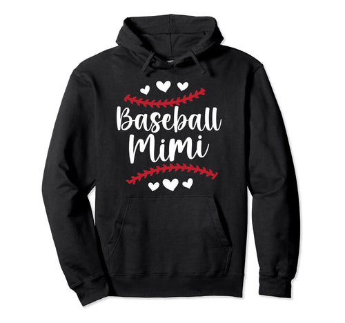 Baseball Mimi Baseball Player Mimi Grandma Hoodie - Custom Art Print Unisex - T-Shirt, Sweatshirt, Hoodie