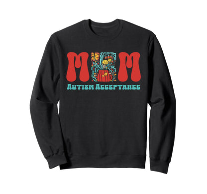 Autism Mom Autism Inclusion And Sweatshirt - Graphic Print Unisex - T-Shirt, Sweatshirt, Hoodie