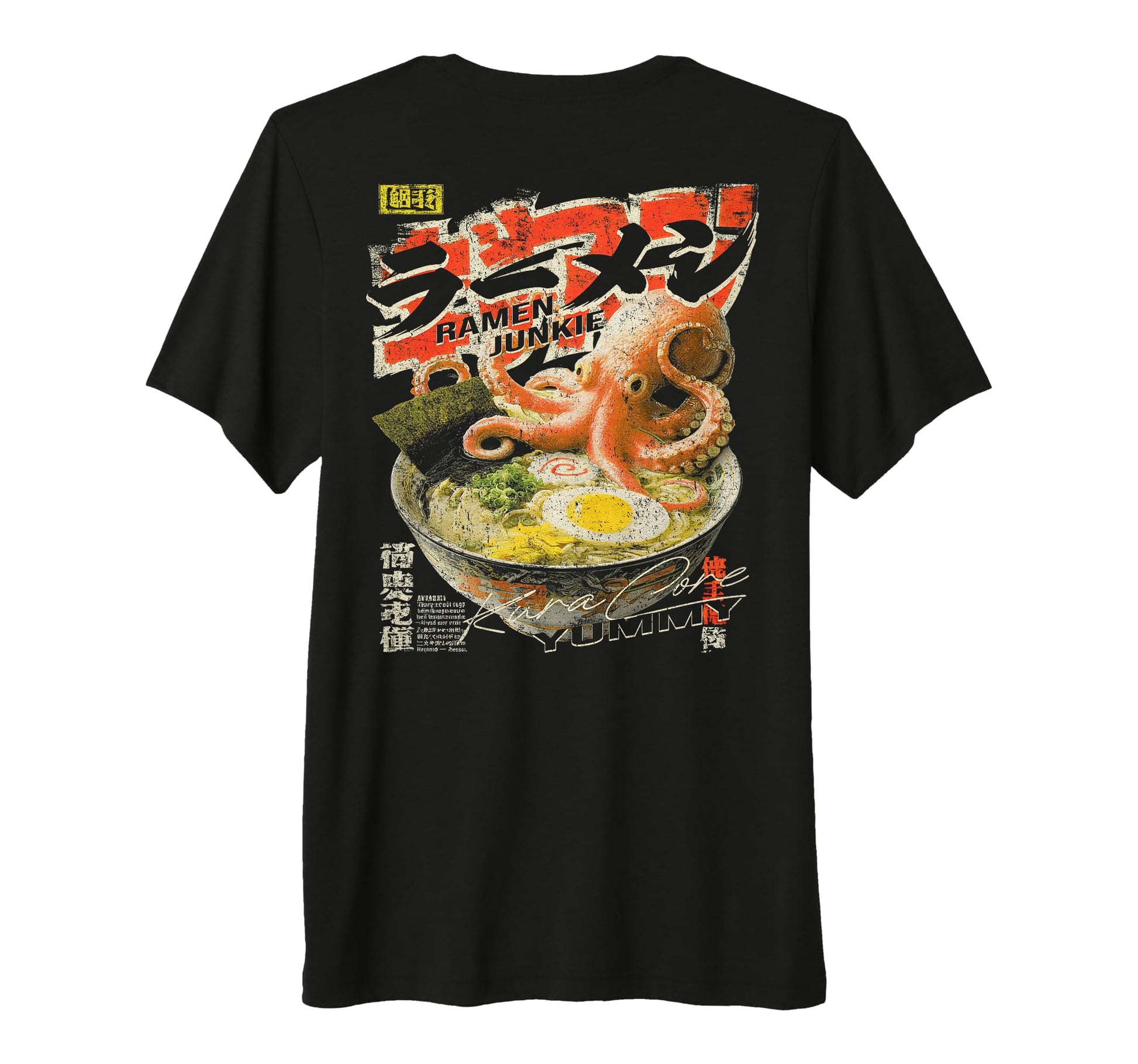 Ramen Back Japanese Streetwear Y2K T-Shirt - Aesthetic Graphic for Adults - T-Shirt, Sweatshirt, Hoodie